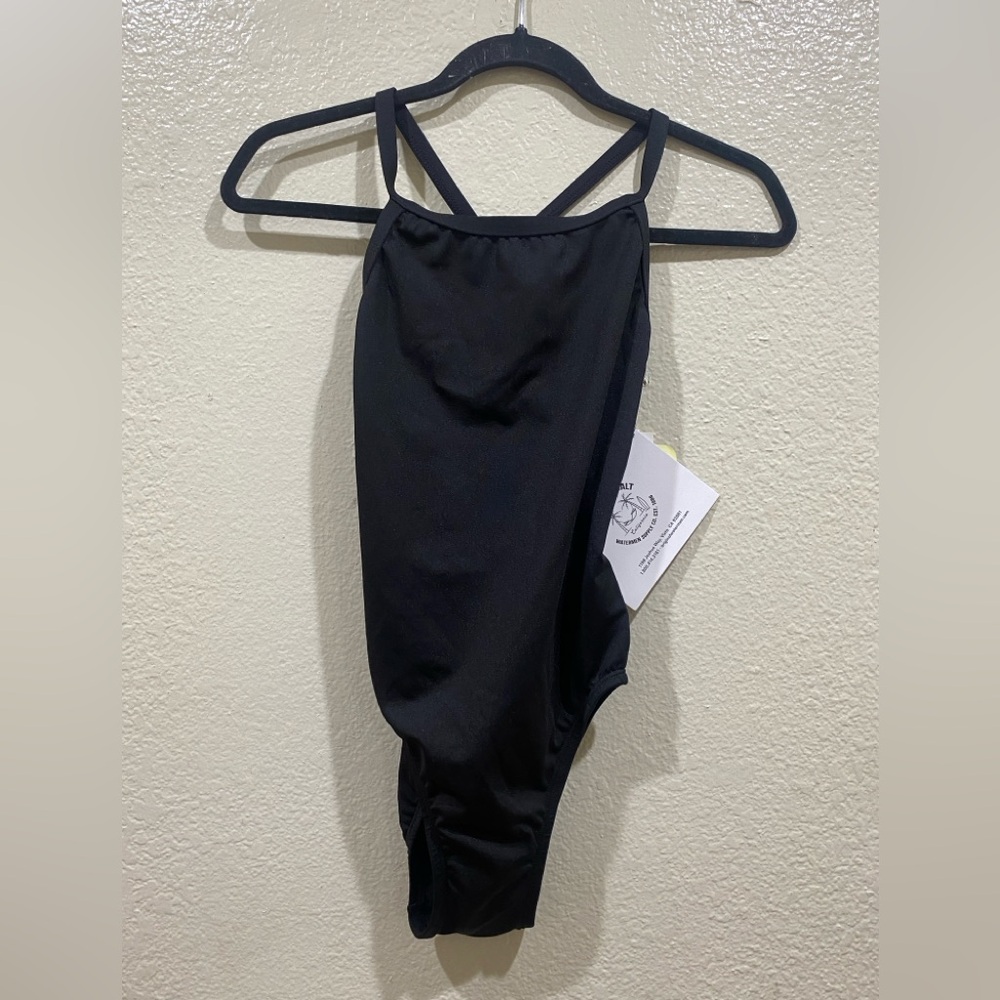 NWT Watermen Black Women's One Piece Swimsuit